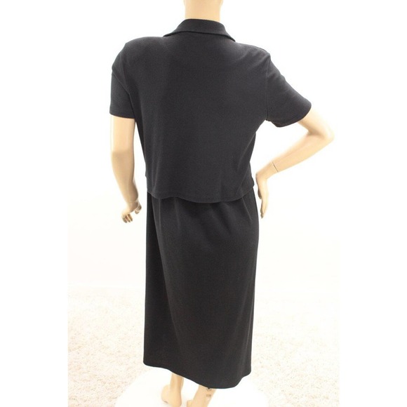 California Concepts Maxi Dress Bolero Cardigan Set Size 12 Artsy Women Graphics - Picture 3 of 13